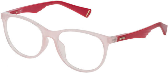 Police Weiblich Kunststoff Brillenrahmen Rosa VPL503 04G9