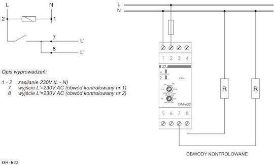 F&F Phase Relays Strom 16A