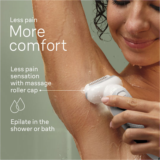 Braun Wet&Dry Epilator Machine Epilator for Body & Bikini SES9-241