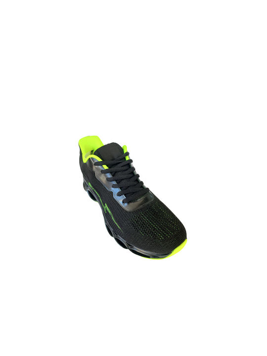 Jomix Herren Sneakers Black-green