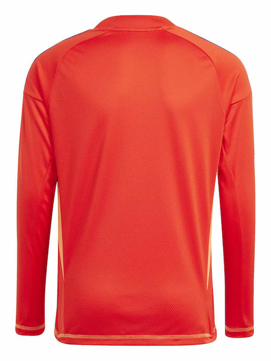 Adidas Kids Blouse Long Sleeve Red Junior Tiro 24