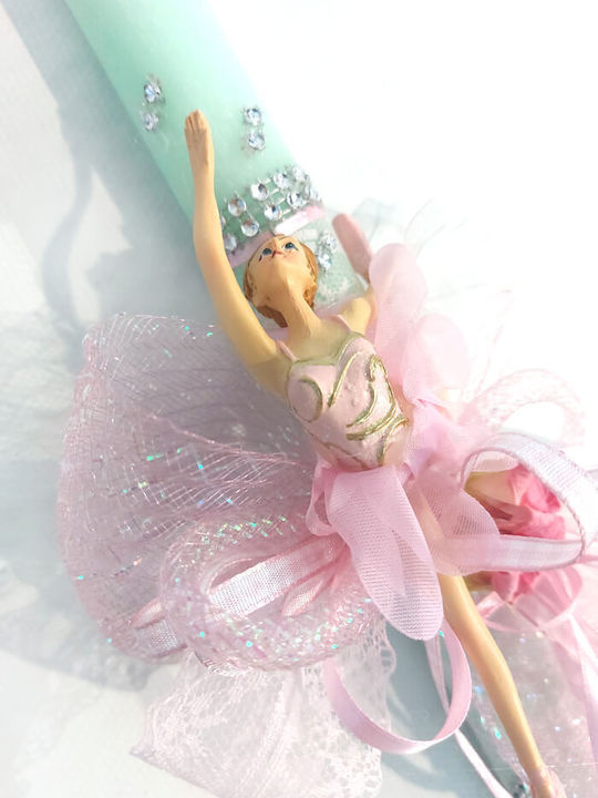 Lumânare manuală Romantic Ballerina Pink Lb690