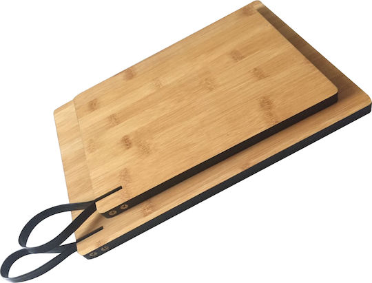 Estia Rectangular Bamboo Chopping Board Beige 33x24cm