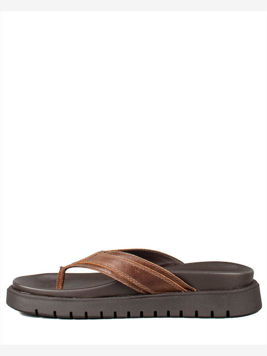 Windsor Smith Leather Women's Flat Sandals in Brown Color