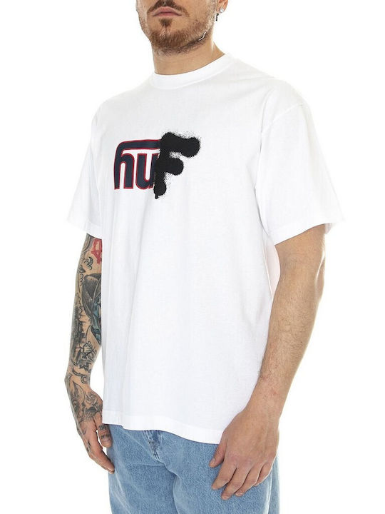 HUF Men's Short Sleeve T-shirt White