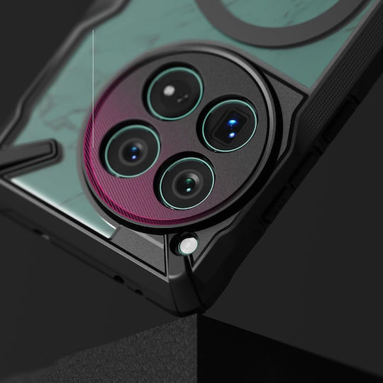 Ringke Fusion X Magnetic Back Cover Πλαστικό / Σιλικόνης 2mm Matte Black (OnePlus 12)