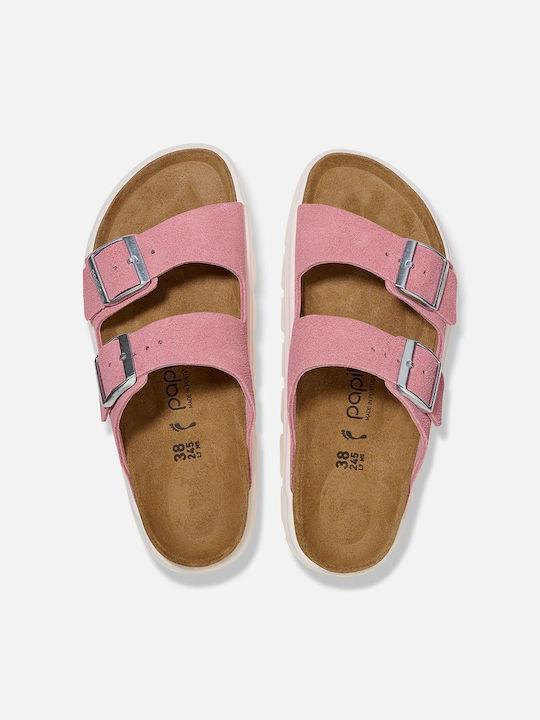 Birkenstock Damen Flache Sandalen in Rosa Farbe