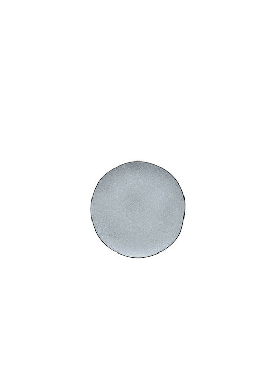 HFA Granite Πιάτο Γλυκού Οβάλ από Πορσελάνη Γκρι 18.7x18.3cm