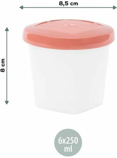 Babymoov Set Plastic Lunch Boxes Multicolour 3 Pieces