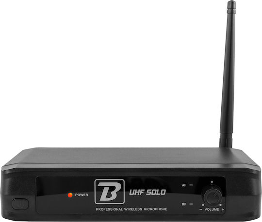 BoomToneDj Ενισχυτής Karaoke με Ασύρματο Μικρόφωνο UHFSOLO F1 Μαύρος