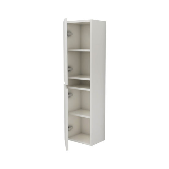Zed Cabinet de baie L29xA22xÎ104cm Alb