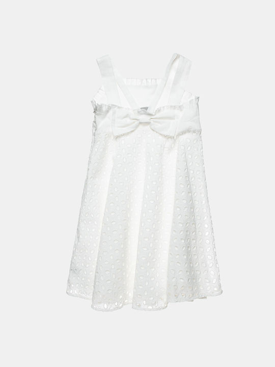 Alouette Kids Dress White