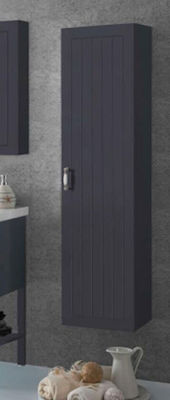Martin Oreo 35 Floor Bathroom Column Cabinet L35xD27xH140cm Carbon