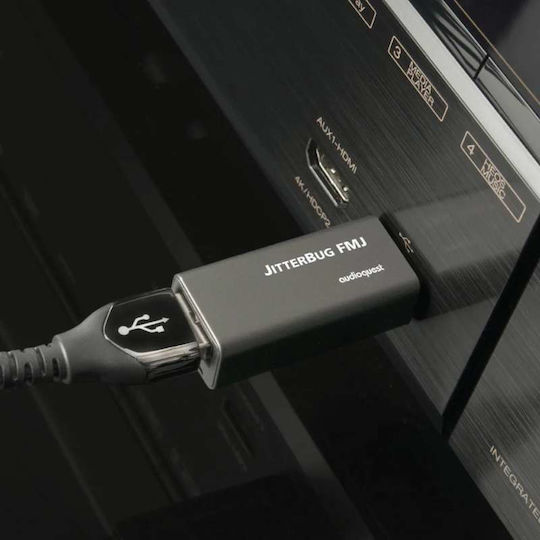 Audioquest JitterBug FMJ DAC with USB Input Black