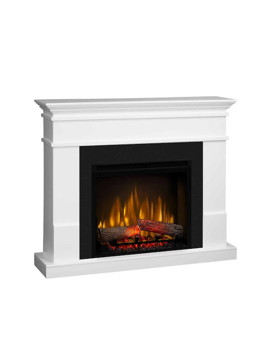 Dimplex Lisabona De podea Șemineu electric 2000W 110x95cm Alb