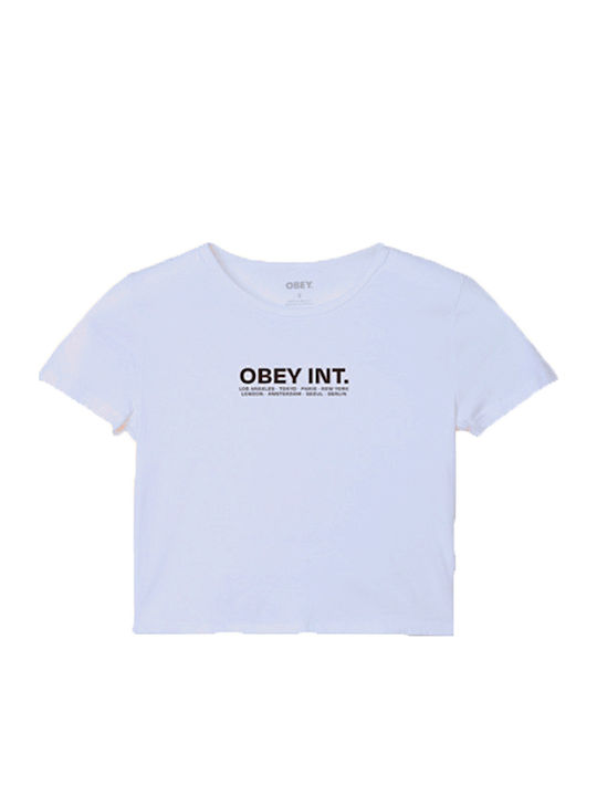 Women's Crop T-shirt White