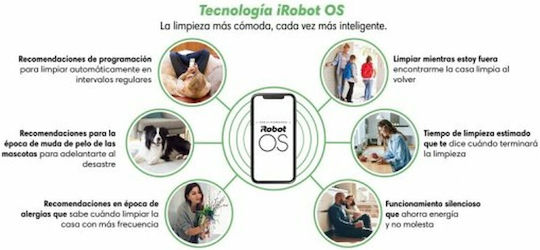iRobot Roomba Combo J7 Прахосмукачка Робот с Оптично Картографиране Черна