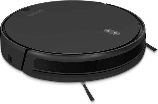 Muhler Bobby 1 Roboter-Staubsauger mit Intelligenter Navigation und Saugkraft 1400Pa Schwarz