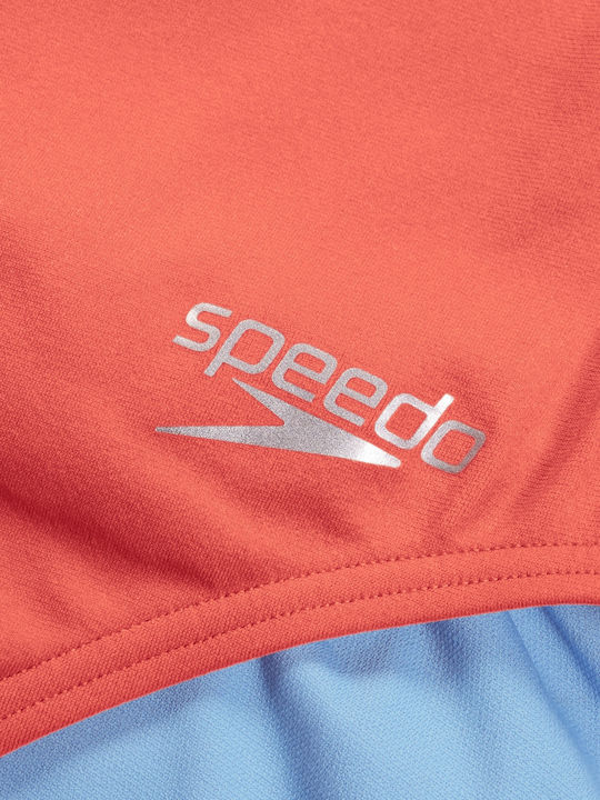 Solid Vback Ολόσωμο Μαγιό Pink/blue