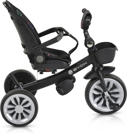 Byox Space Convertible with Parental Handle for 12 Months Orange