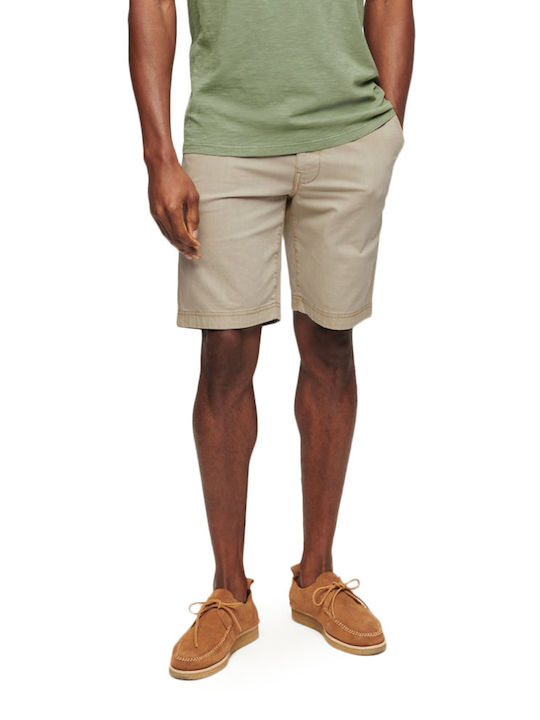 Superdry Ovin Vintage International Мъжки Шорти Чино Green