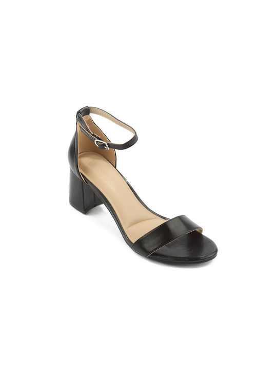 Fshoes Sandale dama in Culorea Negru