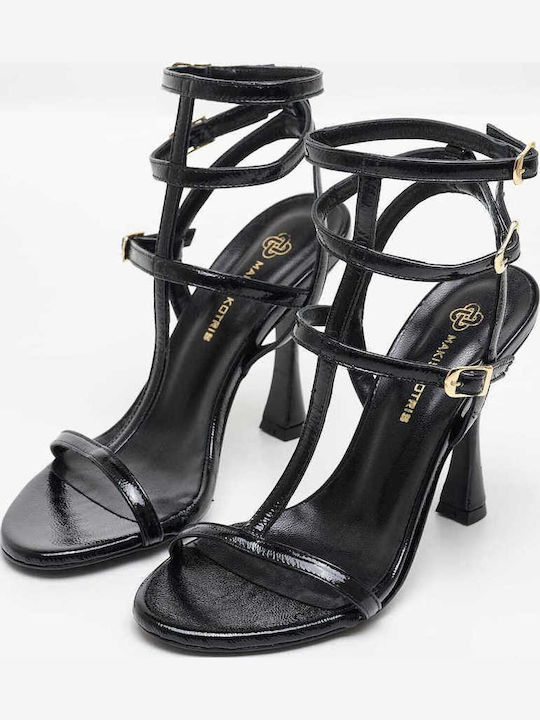 Leather Sandals Black