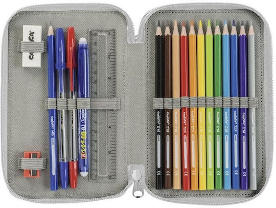 Cassette Full 2 Compartments Green & Pink Carioca Fluo