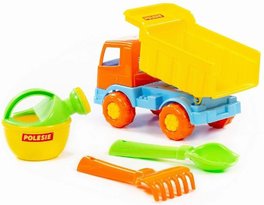 Σετ Παιχνίδια Παραλίας 4τμχ Polesie Truck 9011
