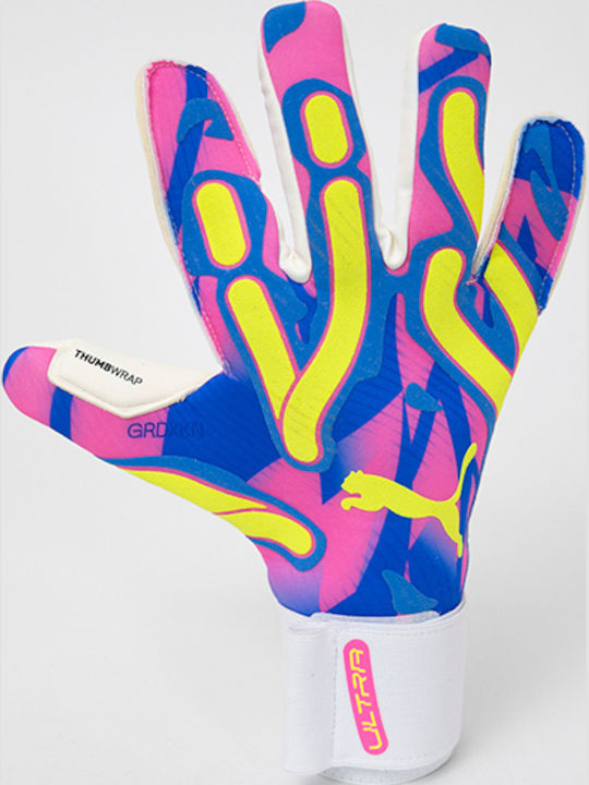 PUMA Ultra Ultimate Energy Hybrid Adults Goalkeeper Gloves Multicolour