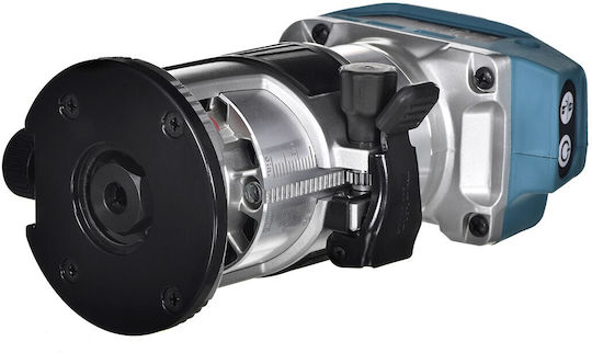 Makita DRT50ZX4 Κουρευτικό Περιθωρίων 18V Χωρίς Καρβουνάκια (Brushless) Solo με Ρύθμιση Ταχύτητας