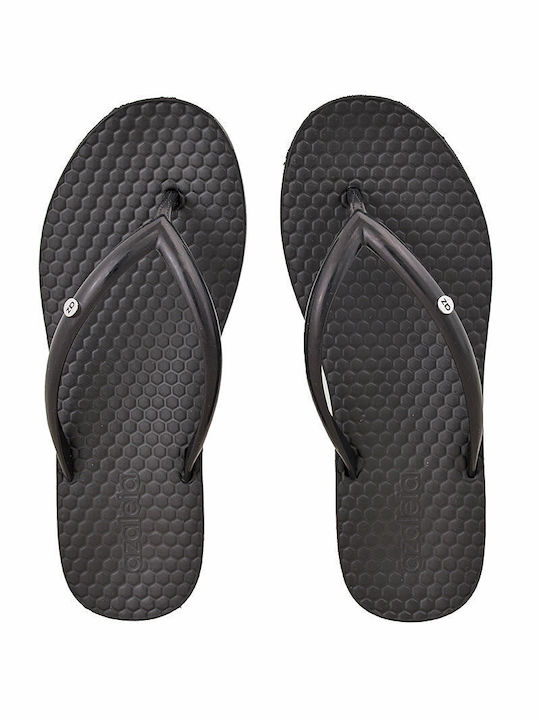 Women's Flip Flops Black 780-24176-BLK