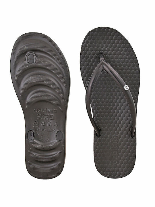 Women's Flip Flops Black 780-24176-BLK