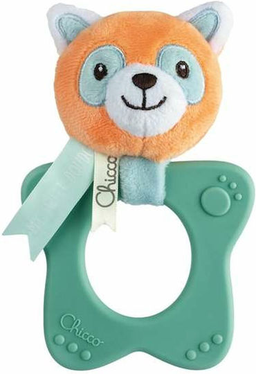Chicco My Sweet Doudou Teething Rattle made of Silicone for 3 m+