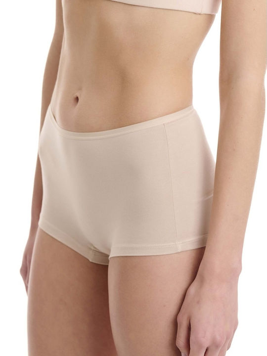 Bamboo Women's Boxer 2Pack Beige