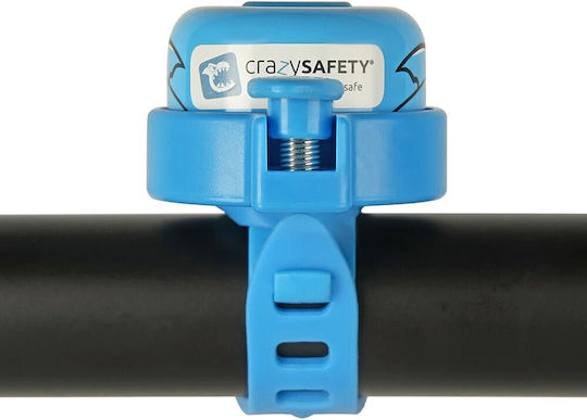 Crazy Safety Παιδικό Κουδούνι Ποδηλάτου Μπλε