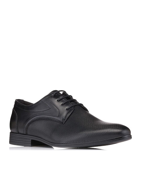 Leder Herren Freizeitschuhe Schwarz