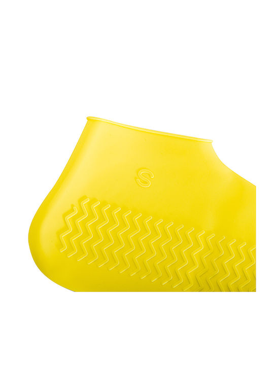 ikonka Schuhüberzüge Gelb