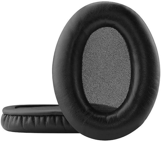Set 2 bureți Edman pentru căști Hyperx Cloud III 3 II 2 Gaming Over-ear piele ecologică neagră