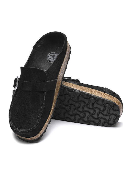 Bs Classic Mules with Heel in Black Color