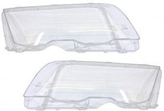 BMW Cristal Pentru Faruri Pentru BMW Seria 3 E46 Fără Facelift 1998 - 2001 2 Bucăți