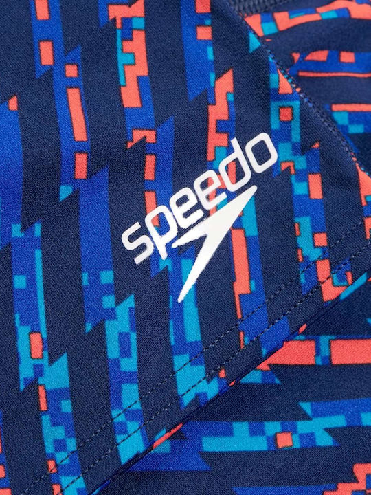 Speedo Παιδικό Μαγιό Ολόσωμο Bolt/cerulean Blue/flame Red