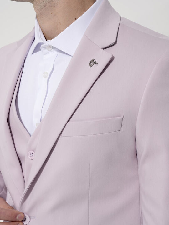 Herrenanzugsjacke Lila
