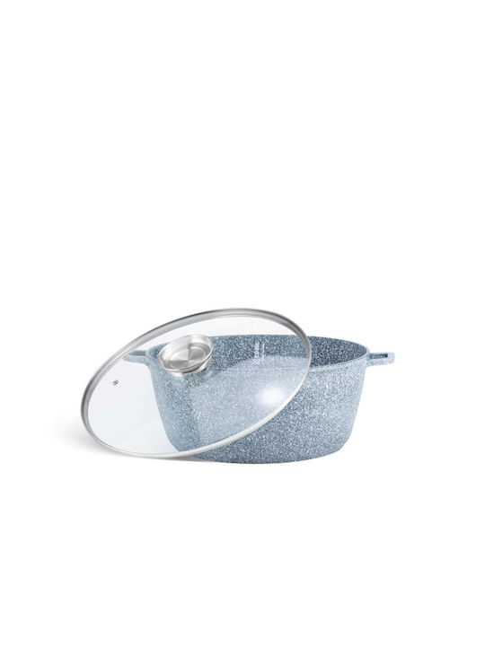 Edenberg Coating Base Deep Pot made of Aluminum 32cm