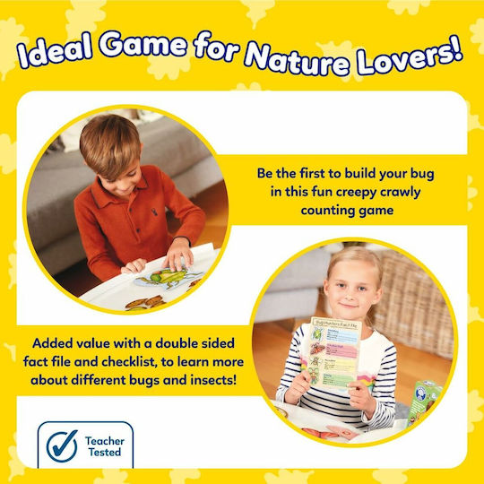 Board Game Bug Hunters for 2-4 Players 3+ Years Old (FR) Orchard
