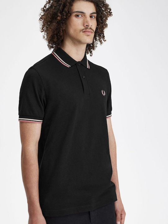 Fred Perry Men's Blouse Polo Black