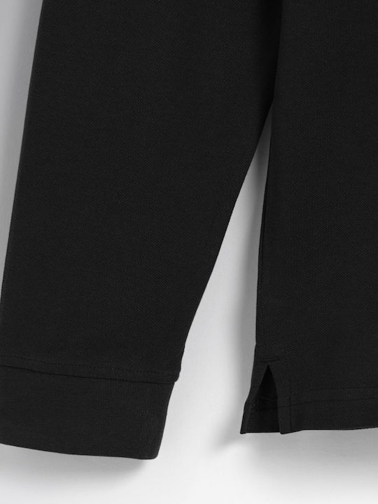 Polo Long Sleeve Blouse Black