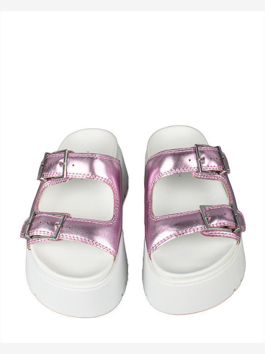 Twilight Women's Flat Sandals Flatforms Pink