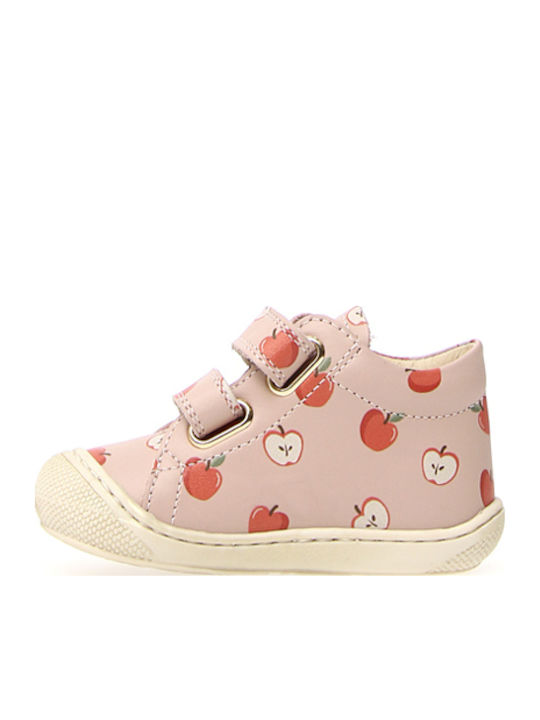 Kids Sneakers High Anatomic with Scratch Pink