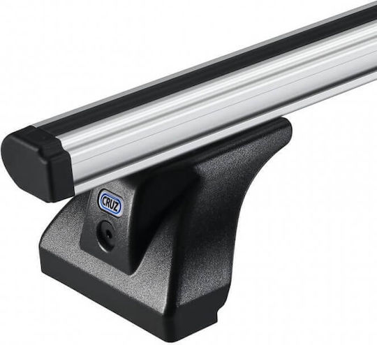 Μπάρα Οροφής Αλουμινίου Cruz 924-085 Alu Cargo Af1-128cm Ασημί 1 Τεμάχιο